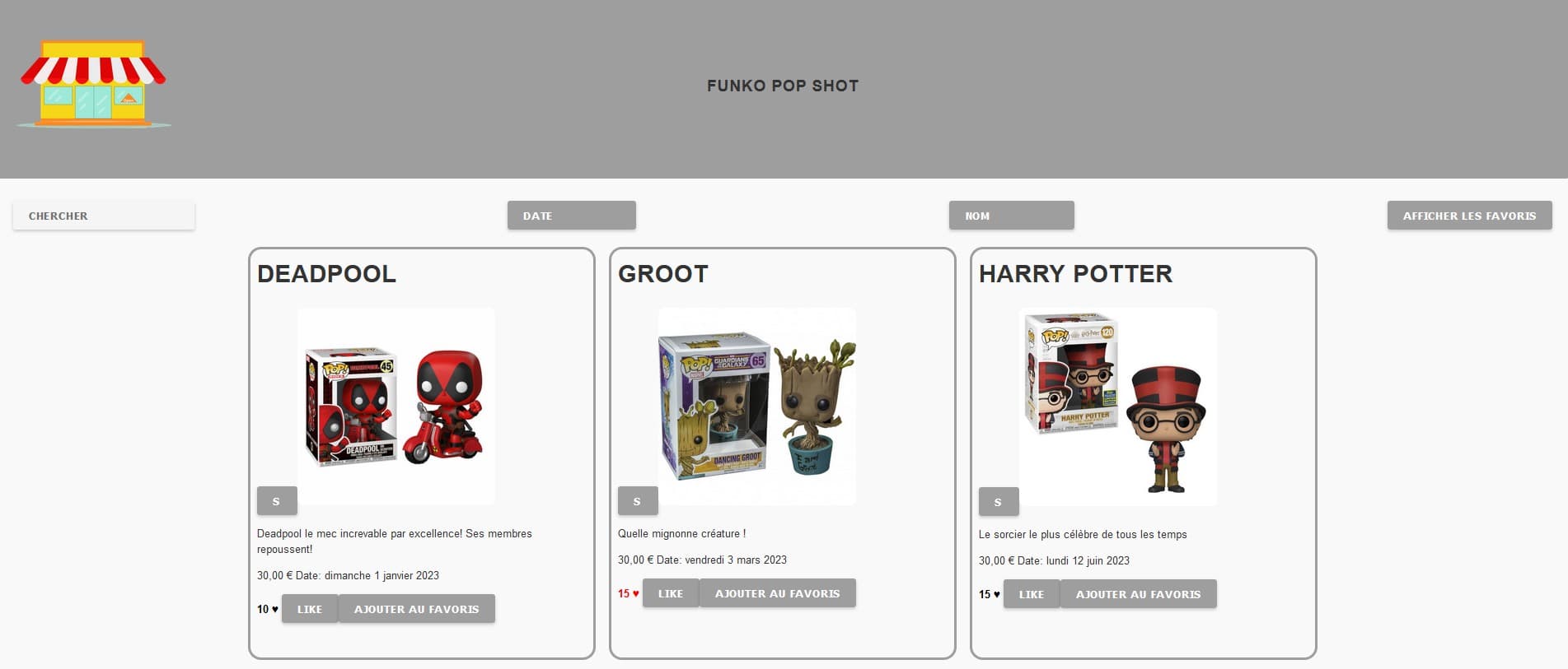 Funko Pop Shop